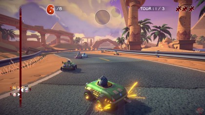 Garfield Kart: Furious Racing скриншоты